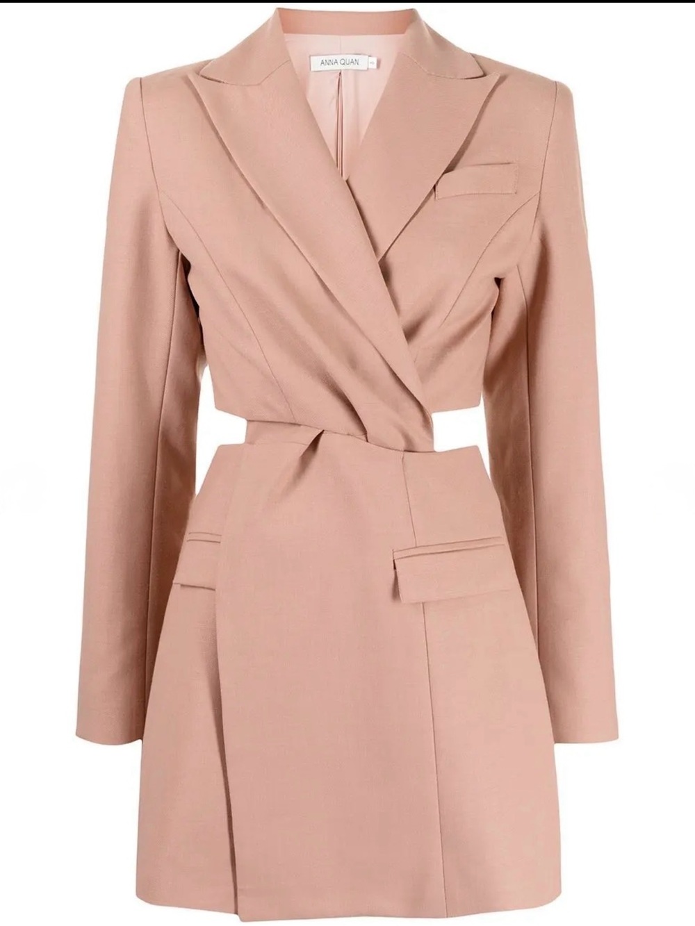 Anna Quan Dusty Rose blazer dress, AU 4